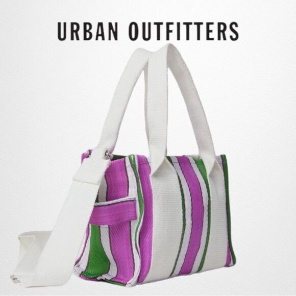 BDG UO Urban Outfitters Serena Mesh Mini Tote Bag NEW - Picture 2 of 3